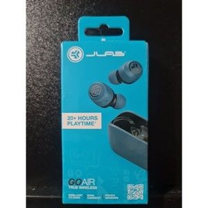 JLab Audio Go Air True In Ear Wireless Headphones - Blue